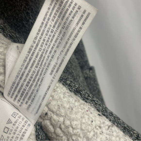 Abercrombie & Fitch XS Open Front Cardigan Sherpa Longline Warm Cozy Solid - Picture 7 of 8